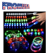 Birthday Party Favors For Kids Prizes 30 Pack Flashing Led Light Up Rings Glo Party Favors Bag Fillers