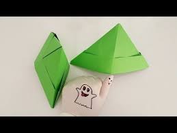 Kagittan Sapka Yapimi Youtube Origami Sapka Resim