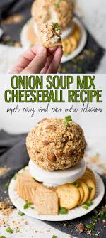 Onion Cheese Ball Is An Easy Appetizer To Add To Your Holiday Party With Only 5 Ingredients Making A Cheese Ball Recipes Easy Cheese Ball Recipes Cheese Ball