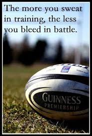 Well done is better than well said. 26 Short Inspirational Rugby Quotes Ruby Quote