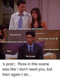 Create your own images with the ross from friends meme generator. Ross Friends Pivot Meme