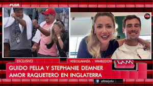 Sitio oficial de guida pella. Guido Pella El Tenista De Moda Junto A Su Novia Stephanie Demner Youtube