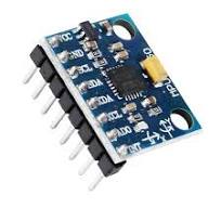 MPU6050 3 Axis Gyroscope and 3 Axis Accelerometer Module adopts 16 Bit AD  Converter Data Output IIC I2C for Arduino