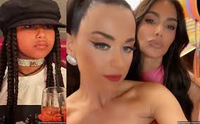 Kim Kardashian's Daughter North Joins Katy Perry Onstage at Las Vegas  Concert