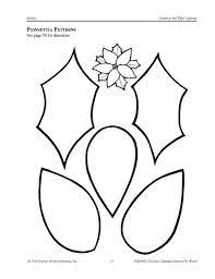 Click the download button to see the full image of poinsettia coloring page. Printable Poinsettia Template Coloring Home