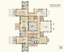Floor Plan Mulberry Mansions Floor Plans Courtyard House Plans Architectural House Plans