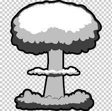Nuclear Explosion Nuclear Weapon Mushroom Cloud Png Artwork Black And White Bomb Chemical Explosive Clip Art Mushroom Cloud Cloud Art Explosion