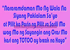 Love Quotes Tagalog Text. QuotesGram via Relatably.com