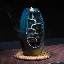 Your backflow incense cone has a specially designed cone shape. Incense Cone Burner Moka With 25 Backflow Incense Cones Waterfall Home Living Candles Holders Kromasol Com