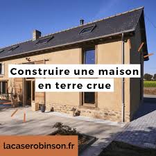 Visite guidée d'un chantier écologiquement exemplaire. Construire Une Maison En Terre Crue La Case Robinson