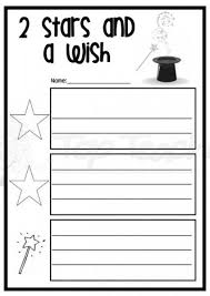 2 Stars And A Wish 001 Jpg 424 600 Pixlar Early Childhood Curriculums Student Led Conferences Student Led
