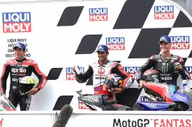 La compétition a eu lieu du 10 mars au 17 novembre 2019. La Grille De Depart Du Gp D Allemagne Motogp