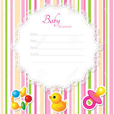 These free baby shower printables will help you create a wonderful looking baby shower for less. Baby Shower Card Template Cmyk Colors Royalty Free Cliparts Vectors And Stock Illustration Image 22236886