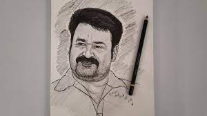 Pencil sketch drawing pencil shading pencil art drawings art sketches joker drawings marvel drawings my drawings amazing drawings beautiful drawings. Mohanlal Drawing How To Draw Mohanlal Step By Step Mallu Actor Lalettan Drawing Mohanlal Sketch Youtube