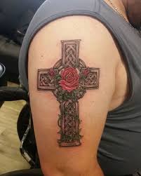 135 beautiful rose tattoo designs for women and men. 55 Simple Celtic Cross Tattoo Designs And Ideas With Meaning