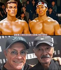 Jean-Claude Van Damme and Bolo Yeung