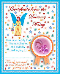 Elf adoption certificate, christmas shelf elf, adopt an elf letter, holiday printable, christmas tradition, formal elf adoption, digital. Printable Dummy Fairy Certificate I Have Collected Your Dummy Rooftop Post Printables