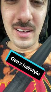 Guy Making Fun of Gen Z Son Long Bangs