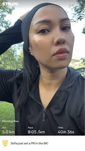 13th run today and another PR! Back-to-back progress feels so good. Keep  showing up, consistency over everything ❤️