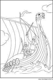 Wikingerschiff Gratis Ausmalbilder Malvorlagen Und Motive