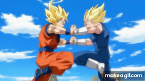 Ultra instinct goku vs kefla. Dragon Ball Z Kai Goku Vs Majin Vegeta On Make A Gif