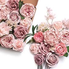 One traditional wedding ceremony detail that more and more contemporary brides are updating is the bridesmaids' bouquets. Review For Lings Moment Artificial Flowers Combo For Diy Wedding Bouquets Centerpieces Arrangements Party Baby Shower Home Decorations Athens Blush
