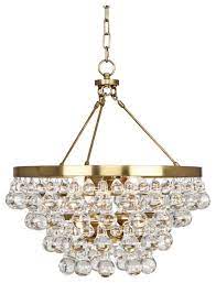 Its layered glass drops catch and reflect light in such a glamorous way! Robert Abbey Bling Chandelier Convertible Canopy S1000 Contemporary Chandeliers By Teal Door Decor Houzz
