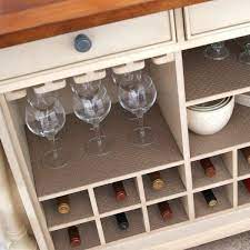 It would have cost us a pretty good penny to spend on traditional liners. Kitchen Shelf Liner 10 Beautiful Shelf Styling Ideas Kitchen Shelf Liner Lining Kitchen Cabinets Kitchen Cabinet Shelves