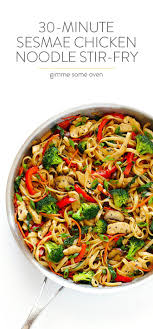 Gimme Some Oven Recipe Chicken Stir Fry With Noodles Recipes Stir Fry