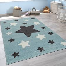 Wenn du also babys oder kleinkinder hast, wähle lieber einen (weicheren) teppich aus baumwolle. Kinderzimmer Teppich Madchen Junge Sterne Teppichcenter24