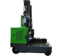 China Seated type multi-directional reach truck ...