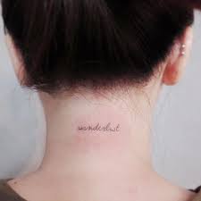 128 Travel Tattoo Ideas That Will Make You Want To Pack Your Bags Asap Neck Tattoos Women Back Of Neck Tattoo Neck Tattoo