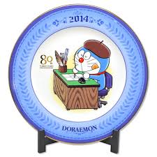 ドラえもん イヤープレート2014 イヤープレート ドラえもんズベル ドラえもん 記念ロゴ プレート