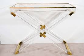 Shop for acrylic tray table at bed bath & beyond. Midcentury Folding Tray Table Or Bar Console Attributed To Philippe Cheverny At 1stdibs
