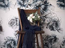 We offer fashion and quality at the best price in a more sustainable way. Amazon Com Ls Designs Rustic Gauze Cheesecloth Table Runner 36 Inch X 180 Inches 3 Ft X 15 Ft Open Edge Non Seared Wedding Bridal Shower Baby Shower Wedding Drapery Table Runner Royal Navy