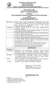 Tim ini sekaligus sebagai tim pengarah dalam pengembangan kurikulum. Contoh Sk Tim Pengembang Kurikulum Sd Masnurul