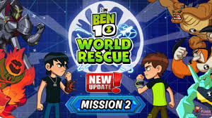 Ben 10 World Rescue Updated Mission 2 Unlocked And New Ailens Cartoon In 2020 Ben 10 Cartoon Rescue