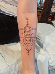 In nordic tradition, the octagram is used to invoke magick and also as a protecting ideogram. My First Tattoo A Triple Goddess To Remind Me Of My Power And Keep Me Connected To The Feminine Divine Witchesvspatriarchy