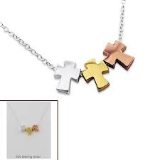 Sterling Cross Necklace