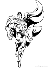 Superman Color Page Coloring Pages For Kids Cartoon Characters Coloring Pages Printable C Cartoon Coloring Pages Superman Coloring Pages Superman Artwork