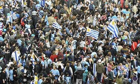 Afición en las calles