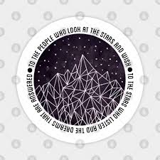 Maas) by dianarocks282 chrome theme by diana rocks Night Court Look At The Stars Symbol Print Night Court Magnet Teepublic