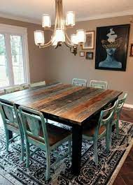 la table de salle a manger en 68 variantes archzine fr farmhouse kitchen tables farmhouse dining table farmhouse dining room