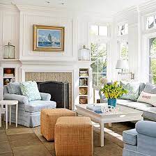 Minimalism scales to the max in clean, pristine white. Fireplace Built Ins Better Homes Gardens