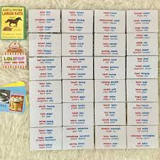 Antonim (lawan kata) merupakan istilah dalam ilmu bahasa yang berarti kata yang maknanya berlawanan dengan kata lain. Lolipop Flashcard Kartu Pintar Lawan Kata Shopee Indonesia