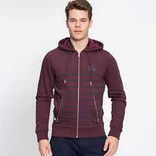 Lacoste Bordo Fermuarli Sweatshirt Lacoste Moda Tisort