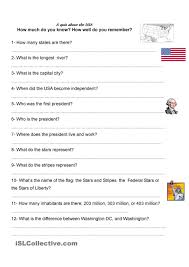 Live worksheets > english > english as a second language (esl) > united states of america (usa). Pin On Teaching English