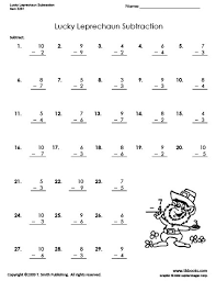 Simple word problems review all these concepts. Subtraction Math Worksheets Grade 1
