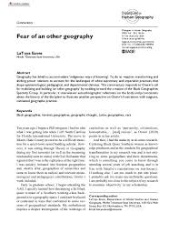 Clyde woods' development arrested countered similar mythologies about the united states. Pdf Fear Of An Other Geography Latoya Eaves Academia Edu