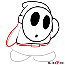 How To Draw Shy Guy Super Mario Sketchok The intellectual character type in anime and manga does not necessarily mean a shy or weak male character. how to draw shy guy super mario